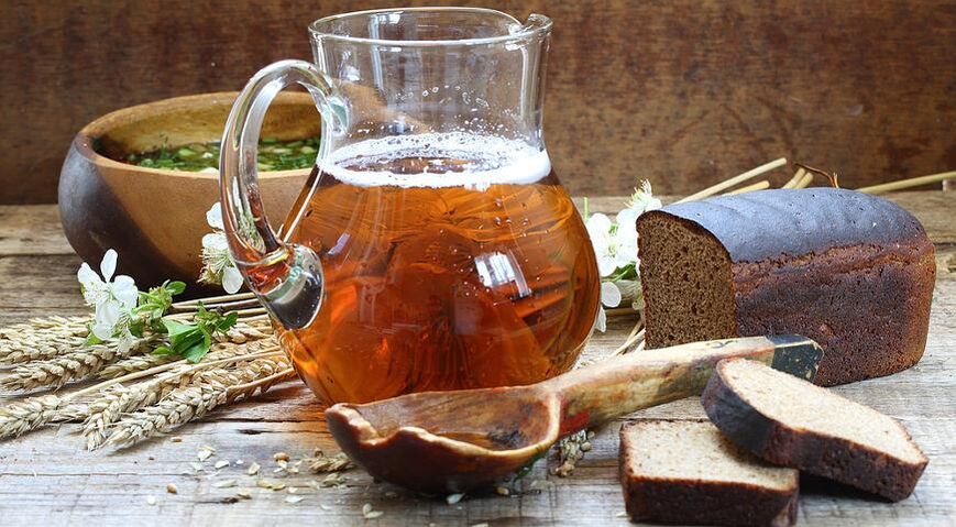 te tuku kvass ki te kai pūmua